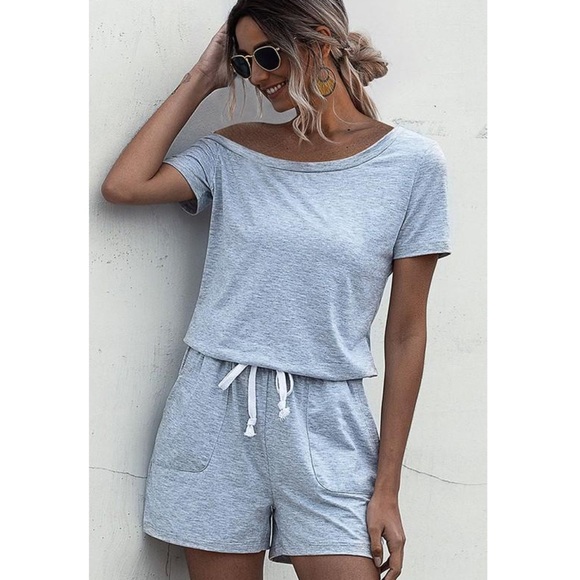 One Shoulder Romper - Picture 3 of 3